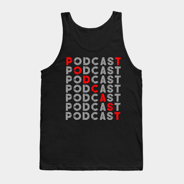 Podcast Tank Top by Trascendencia Store